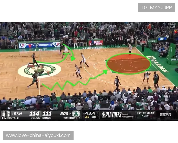 球队在禁区内进行“人盯人+区域混合防守”模拟课